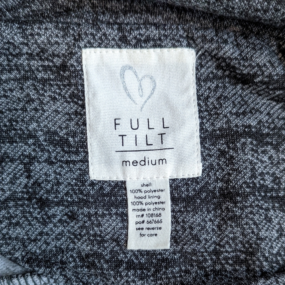 Full Tilt Women's Coat in Heather Gray - Picture 6 of 11